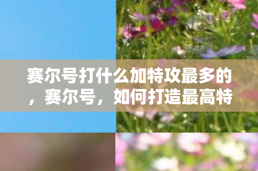 赛尔号打什么加特攻最多的，赛尔号，如何打造最高特攻的精灵组合？