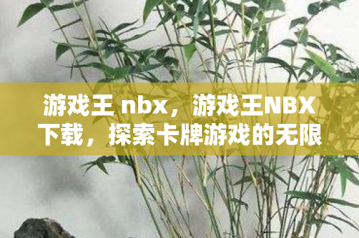游戏王 nbx，游戏王NBX下载，探索卡牌游戏的无限可能