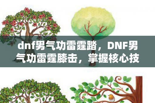 dnf男气功雷霆踏，DNF男气功雷霆膝击，掌握核心技巧，打造极致输出