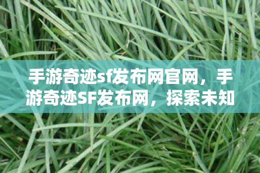 手游奇迹sf发布网官网，手游奇迹SF发布网，探索未知世界的奇幻之旅