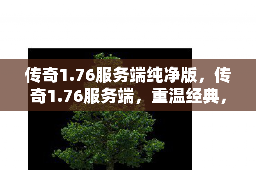 传奇1.76服务端纯净版，传奇1.76服务端，重温经典，探索未知