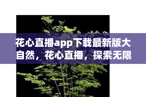花心直播app下载最新版大自然，花心直播，探索无限可能的娱乐新平台