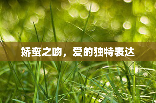 娇蛮之吻,爱的独特表达 娇蛮之吻,爱的独特表达