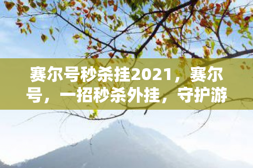 赛尔号秒杀挂2021，赛尔号，一招秒杀外挂，守护游戏公平