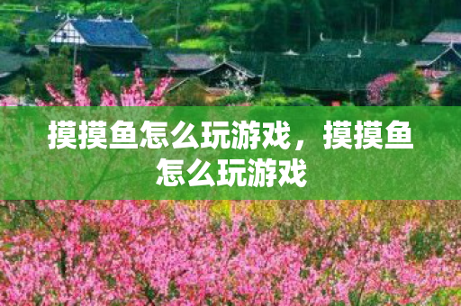 摸摸鱼怎么玩游戏，摸摸鱼怎么玩游戏