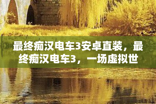 最终痴汉电车3安卓直装，最终痴汉电车3，一场虚拟世界的浪漫冒险