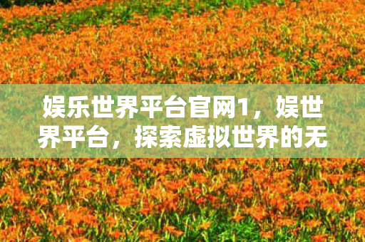 娱乐世界平台官网1，娱世界平台，探索虚拟世界的无限可能