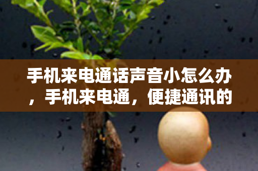 手机来电通话声音小怎么办，手机来电通，便捷通讯的新选择