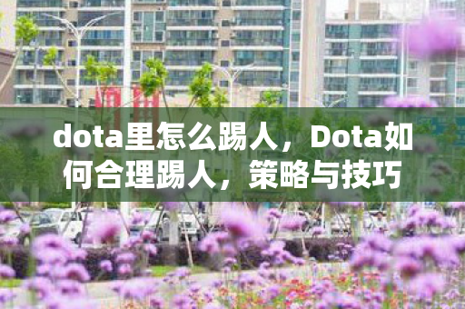 dota里怎么踢人，Dota如何合理踢人，策略与技巧