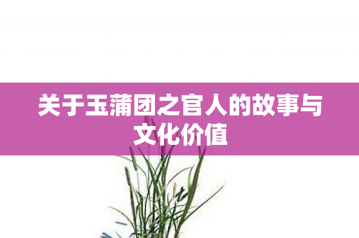 关于玉蒲团之官人的故事与文化价值