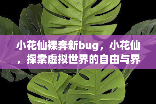 小花仙裸奔新bug，小花仙，探索虚拟世界的自由与界限