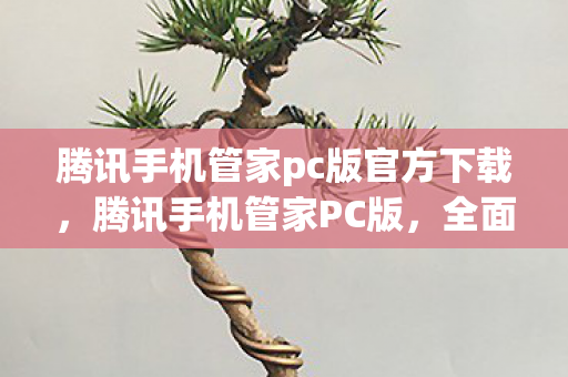 腾讯手机管家pc版官方下载,腾讯手机管家PC版,全面管理手机,打造智能生活 腾讯手机管家pc版官方下载,腾讯手机管家PC版,全面管理手机,打造智能生活