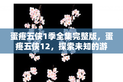 蛋疼五侠1季全集完整版，蛋疼五侠12，探索未知的游戏世界