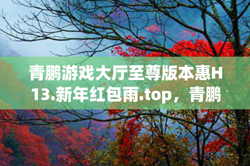 青鹏游戏大厅至尊版本惠H13.新年红包雨.top，青鹏游戏，探索虚拟世界的无限可能