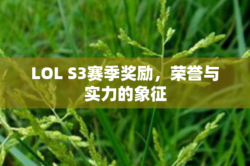 LOL S3赛季奖励,荣誉与实力的象征 LOL S3赛季奖励,荣誉与实力的象征