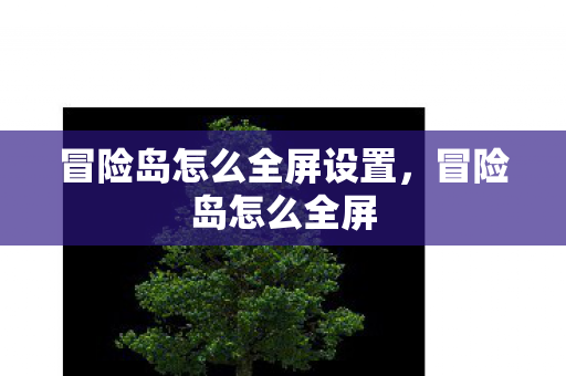冒险岛怎么全屏设置，冒险岛怎么全屏