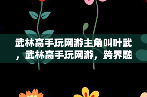 武林高手玩网游主角叫叶武，武林高手玩网游，跨界融合的新风尚