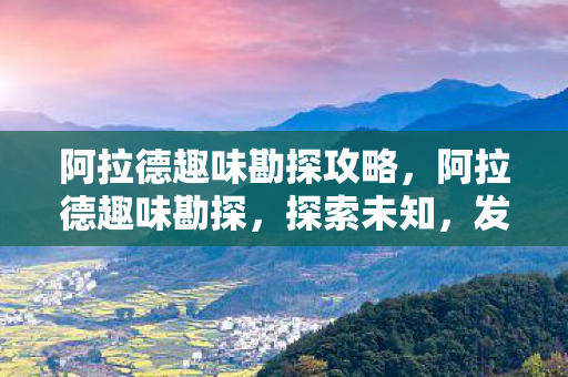 阿拉德趣味勘探攻略，阿拉德趣味勘探，探索未知，发现游戏世界的奇妙之处