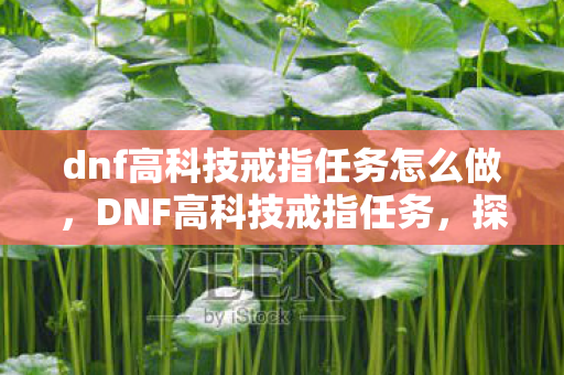 dnf高科技戒指任务怎么做，DNF高科技戒指任务，探索未知，挑战极限
