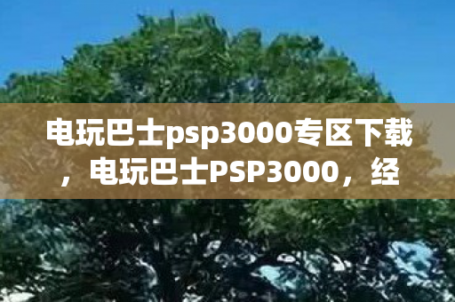 电玩巴士psp3000专区下载，电玩巴士PSP3000，经典游戏机背后的故事与情怀