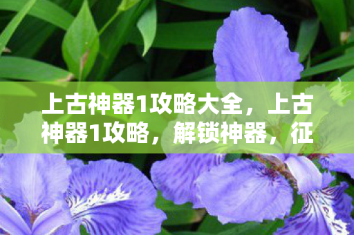 上古神器1攻略大全,上古神器1攻略,解锁神器,征服远古世界 上古神器1攻略大全,上古神器1攻略,解锁神器,征服远古世界
