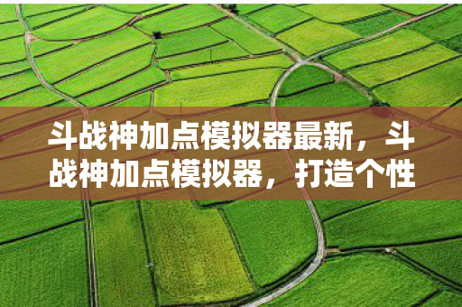 斗战神加点模拟器最新，斗战神加点模拟器，打造个性化角色，提升战斗力的神器