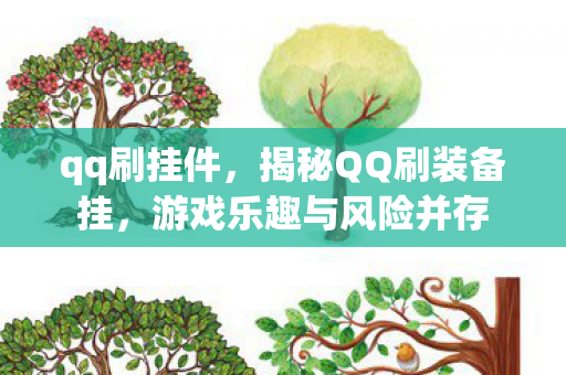 qq刷挂件，揭秘QQ刷装备挂，游戏乐趣与风险并存