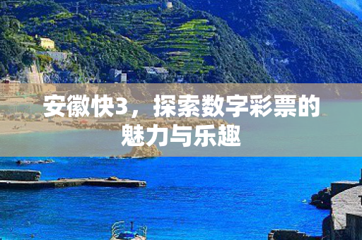 安徽快3，探索数字彩票的魅力与乐趣