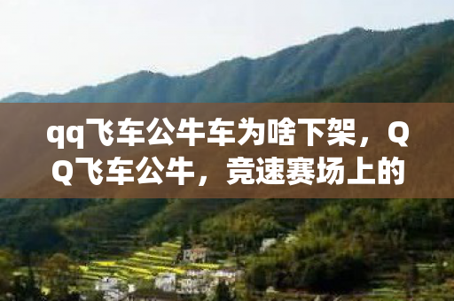 qq飞车公牛车为啥下架，QQ飞车公牛，竞速赛场上的狂野霸主