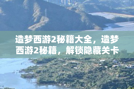 造梦西游2秘籍大全，造梦西游2秘籍，解锁隐藏关卡与角色技能