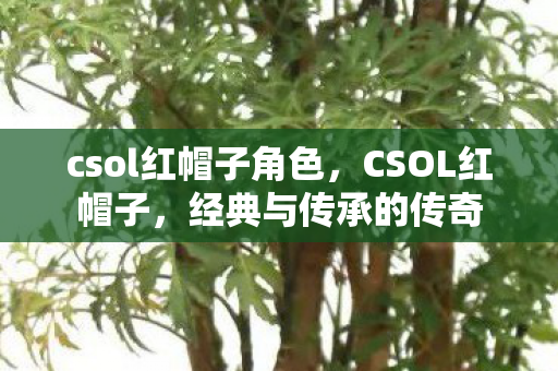 csol红帽子角色，CSOL红帽子，经典与传承的传奇