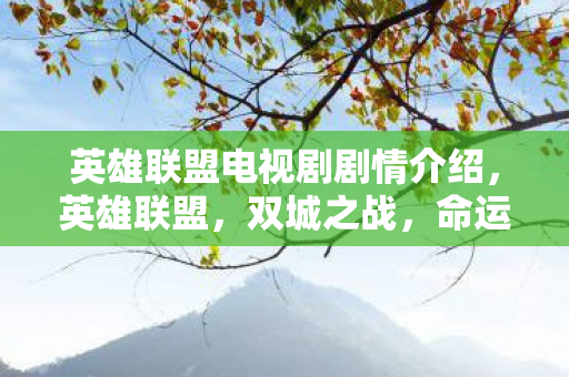 英雄联盟电视剧剧情介绍，英雄联盟，双城之战，命运的交织