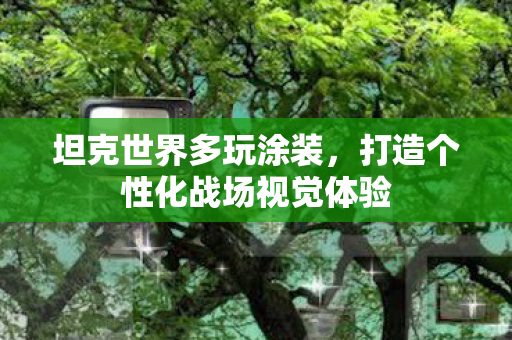 坦克世界多玩涂装，打造个性化战场视觉体验