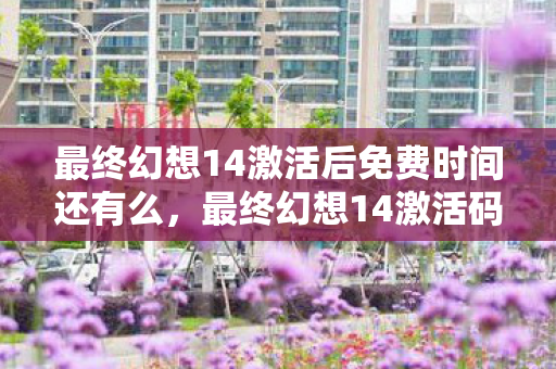 最终幻想14激活后免费时间还有么，最终幻想14激活码，探索虚拟世界的钥匙