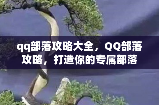qq部落攻略大全，QQ部落攻略，打造你的专属部落