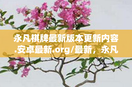 永凡棋牌最新版本更新内容.安卓最新.org/最新，永凡，探索游戏世界的多元体验与社区互动