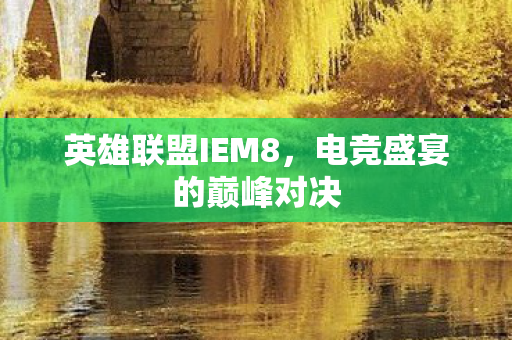 英雄联盟IEM8，电竞盛宴的巅峰对决