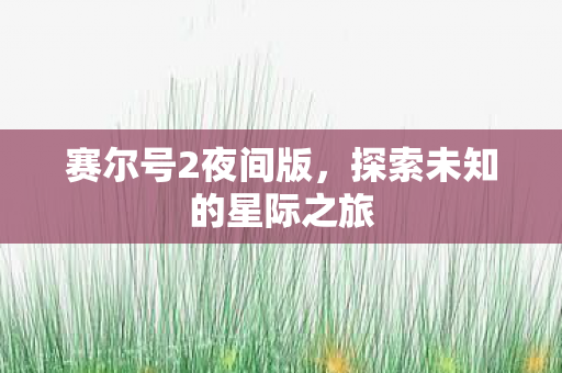 赛尔号2夜间版，探索未知的星际之旅