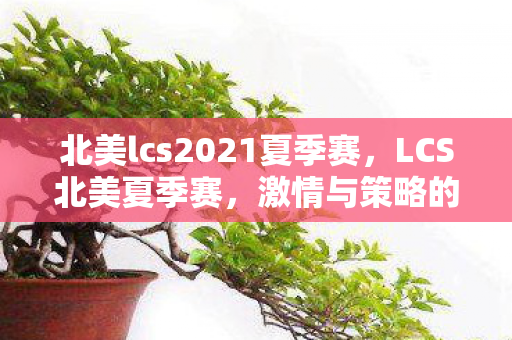 北美lcs2021夏季赛,LCS北美夏季赛,激情与策略的碰撞 北美lcs2021夏季赛,LCS北美夏季赛,激情与策略的碰撞