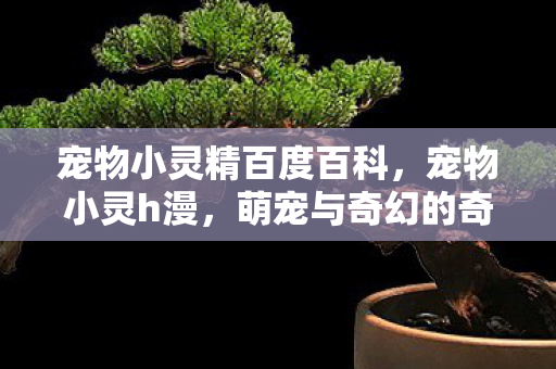 宠物小灵精百度百科，宠物小灵h漫，萌宠与奇幻的奇妙融合