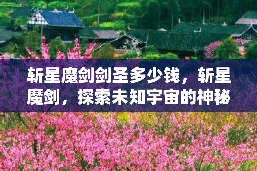 斩星魔剑剑圣多少钱，斩星魔剑，探索未知宇宙的神秘之旅