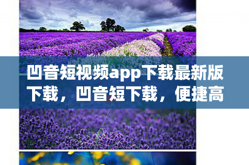 凹音短视频app下载最新版下载，凹音短下载，便捷高效的音乐体验
