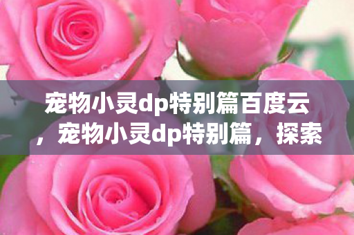 宠物小灵dp特别篇百度云，宠物小灵dp特别篇，探索宠物世界的奇妙之旅