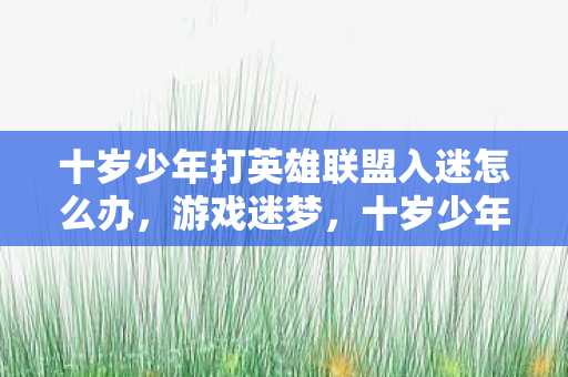 十岁少年打英雄联盟入迷怎么办，游戏迷梦，十岁少年的英雄联盟之旅