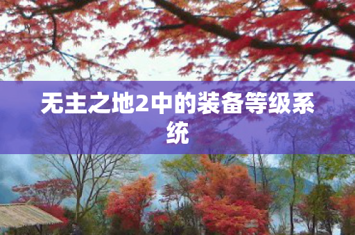 无主之地2中的装备等级系统