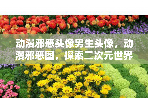 动漫邪恶头像男生头像，动漫邪恶图，探索二次元世界的阴暗面