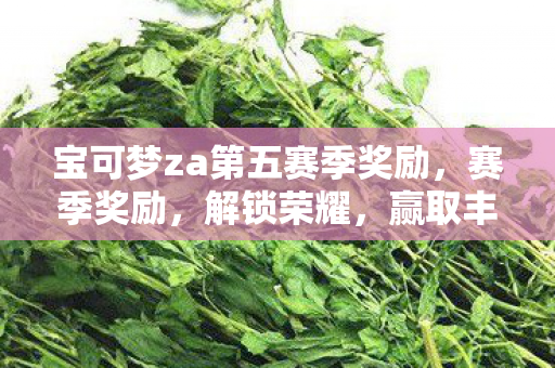 宝可梦za第五赛季奖励，赛季奖励，解锁荣耀，赢取丰厚奖励