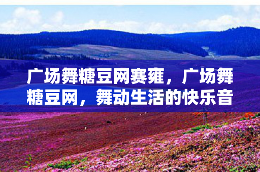 广场舞糖豆网赛雍，广场舞糖豆网，舞动生活的快乐音符