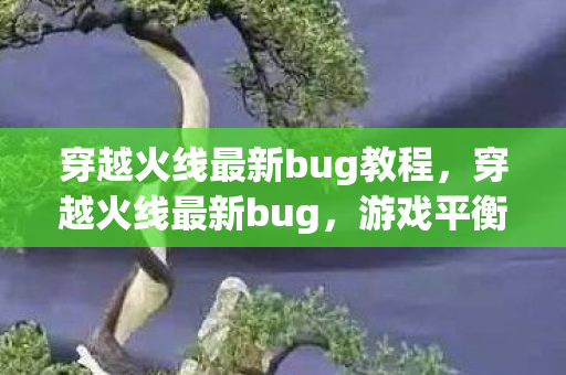 穿越火线最新bug教程，穿越火线最新bug，游戏平衡性受挑战，玩家体验需关注