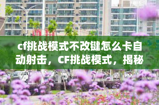 cf挑战模式不改键怎么卡自动射击，CF挑战模式，揭秘那些影响游戏体验的bug